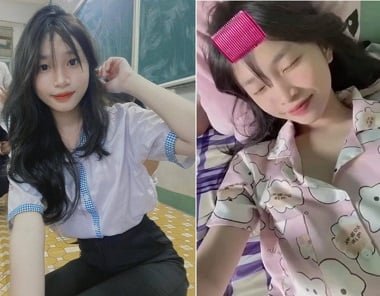 Hot Clip Nguyen Ngoc Han 2K8 นักเรียนในชั้นเรียน 11A8