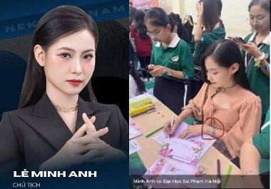 อาจารย์ของมหาวิทยาลัยการสอน Le Minh Anh ประกาศต่อสาธารณชนคลิปร้อน