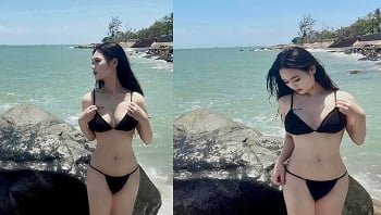 น้องสาวที่สวยงาม Dao Vy โชว์ร่างเซ็กซี่เซ็กซี่ของเธอ