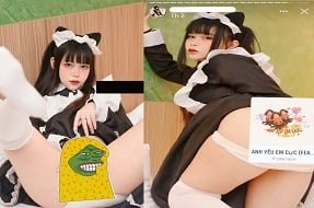 Gia Han ในชุดของแม่บ้านมีเพศสัมพันธ์ที่ร้อนแรงอย่างน่าประหลาดใจ