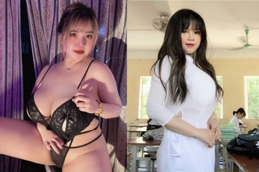 thi thu trang เป็นหน้าอกที่แย่มากเพศร้อน